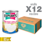 Canned Toddy Palm’s Seed in Syrup (Whole) (565 g. x 12 cans)