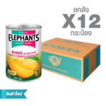 Canned Mango in Light Syrup (Slices) (425 g. x 12 cans)