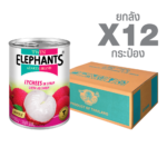 Canned Lychee in Syrup (565 g. x 12 cans)